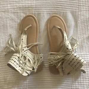 Fringe Sandals
